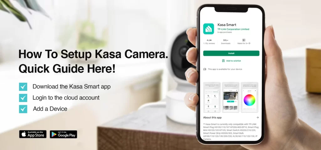 Kasa Camera Setup